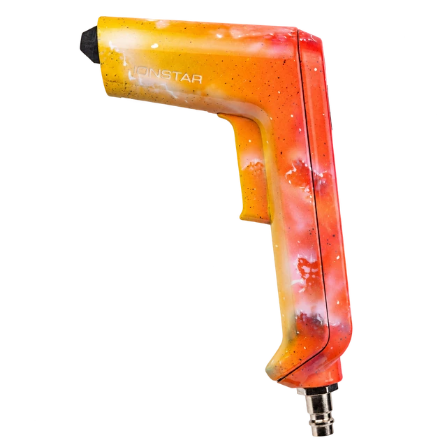 IONSTAR Splash of Colour met geel, oranje en rood kleurverloop en verfspatten