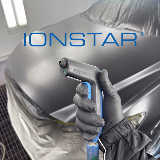 IONSTAR beside a covered vehicle surface